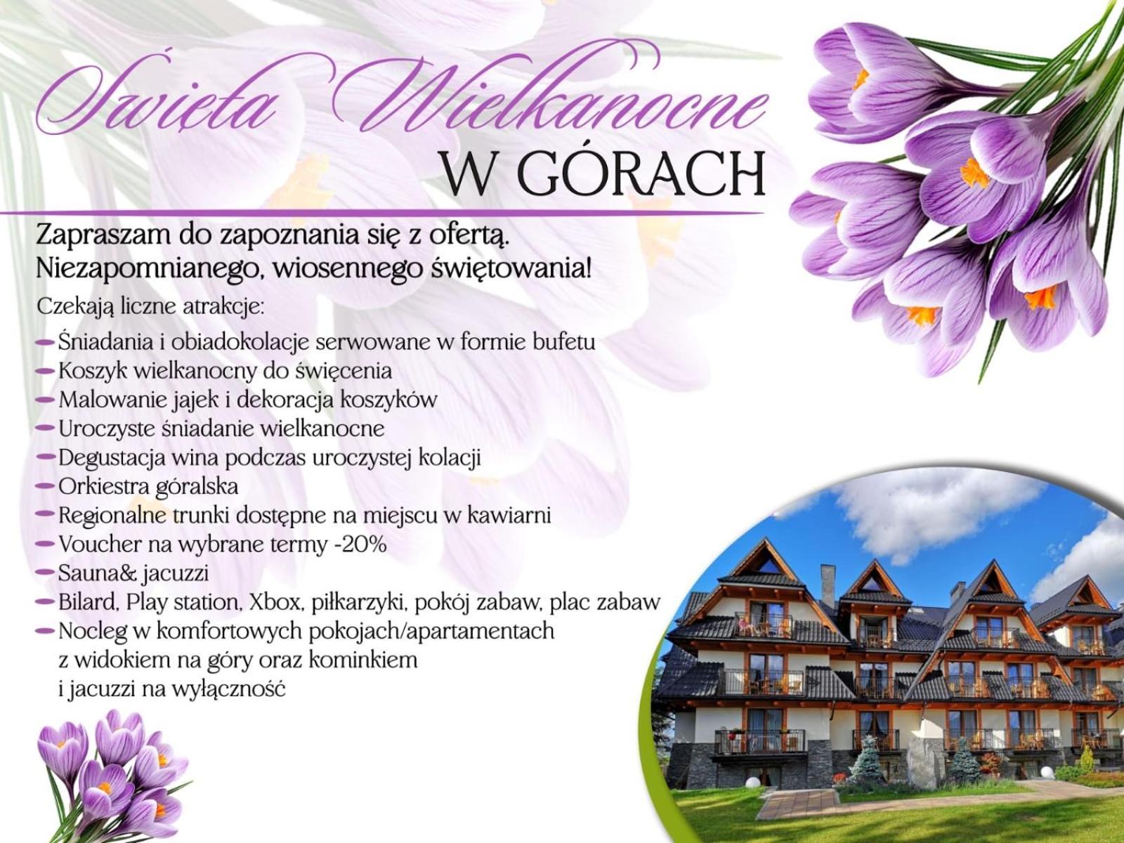 Eco Willa Karpatia Ski&Wellness Murzasichle Exterior photo